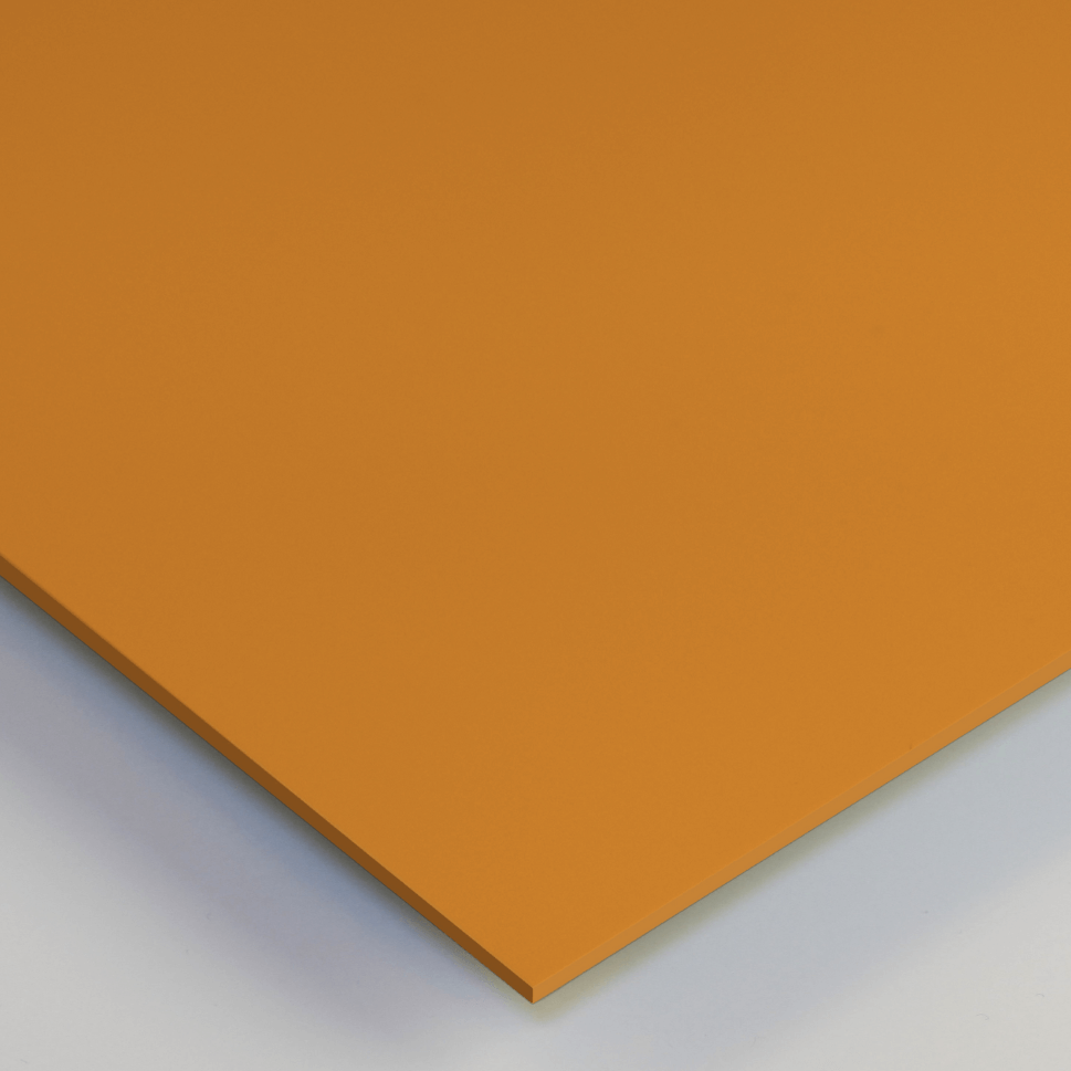Apricot Satin 2.5mm PVC Wall Cladding Sheet - 2.50m x 1.22m image